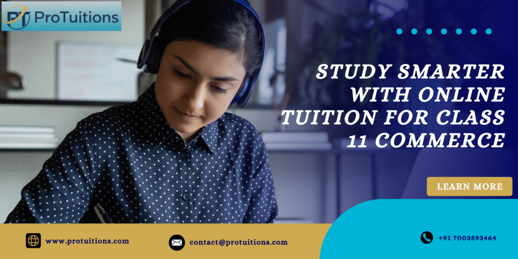 Online Tuition for Class 11 Commerce